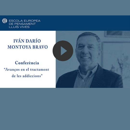 Avanços en el tractament de les addiccions. Conferència d'Iván Montoya Bravo. 12/03/2019. Centre Cultural La Nau. 11:30h